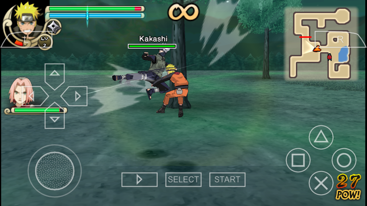 Download game psp iso android naruto